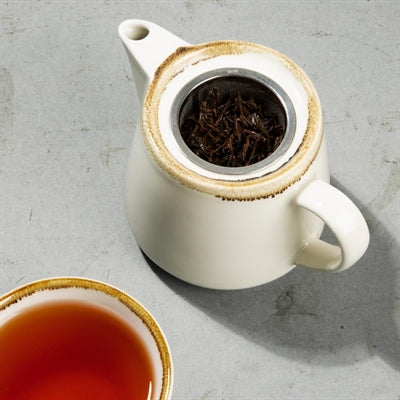 Olympia Kiln Teapots Chalk 650ml (4 Pack) - JM588
