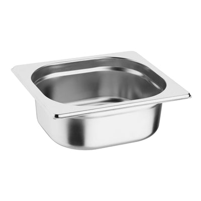 Vogue Stainless Steel 1/6 Gastronorm Tray 65mm - K985