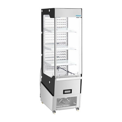 Polar G-Series Slimline Multideck Display Fridge with Door - PG006