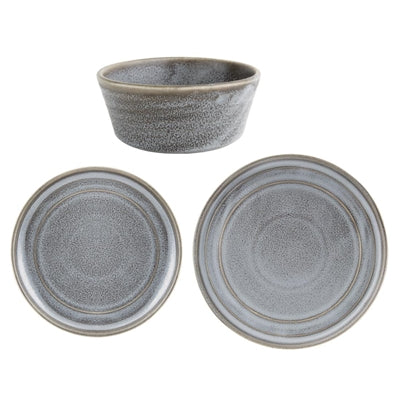 Olympia Cavolo Serve Like A Pro 18-Piece Charcoal Dusk Dinner Set - SA623