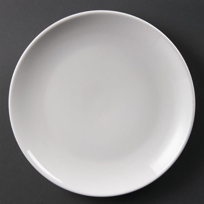 Olympia Whiteware Coupe Plates 250mm (12 Pack) - U079