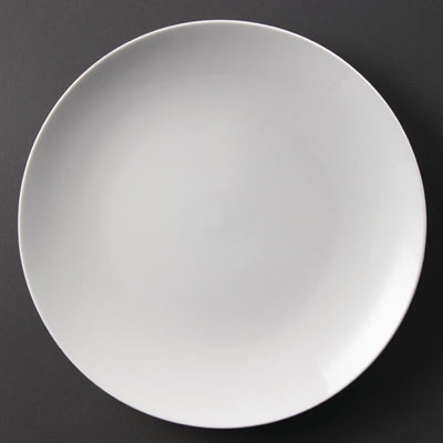 Olympia Whiteware Coupe Plates 310mm (6 Pack) - U081