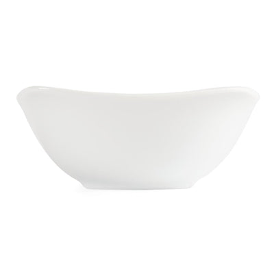 Olympia Whiteware Rounded Square Bowls 140mm (12 Pack) - U173