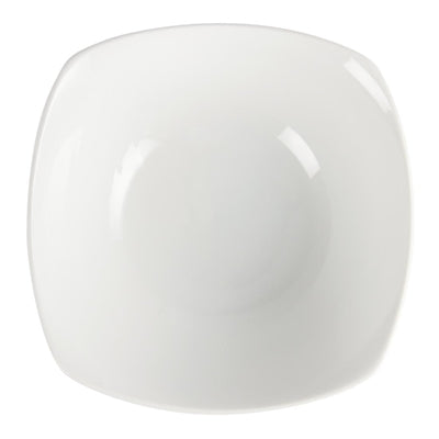 Olympia Whiteware Rounded Square Bowls 180mm (12 Pack) - U174