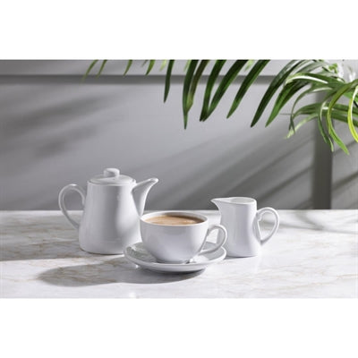 Olympia Whiteware Elegant Cups 230ml (12 Pack) - CD735