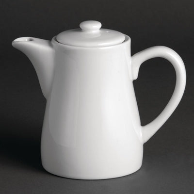 Olympia Whiteware Coffee Pots 310ml (4 Pack) - U824