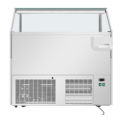 Polar U-Series 6 Pan Ice Cream Serve Over Cabinet Freezer - UA058