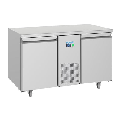 Polar U-Series Energy Efficient 2 Door Counter Fridge 281Ltr - UA070