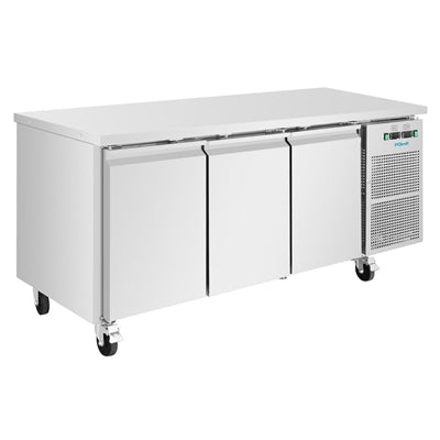 Polar U-Series Three Door Counter Fridge/Freezer 314Ltr - UA087