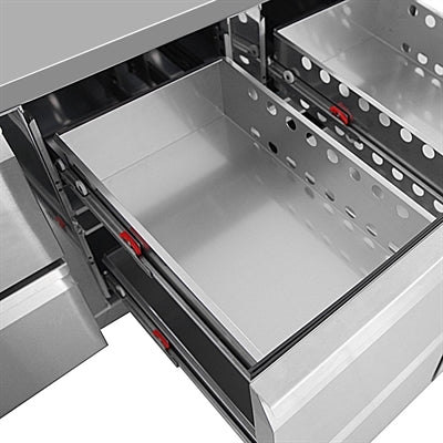 Polar U-Series Six Drawer Gastronorm Counter Fridge - UA101