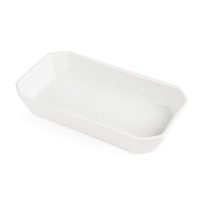 Olympia Whiteware Rectangular Hors d'Oeuvre Dishes 235x 122mm (6 Pack) - W438