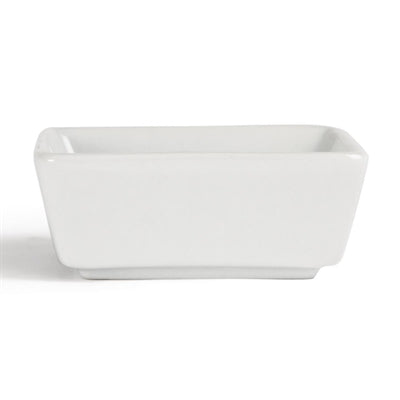Olympia Mini Square Dishes White 85mm (12 Pack) - Y729