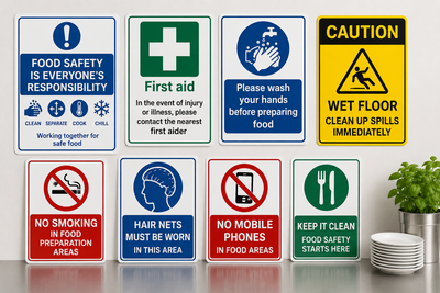 Catering Health & Safety Signs