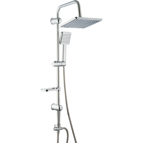 Shower Column with Hand Attachment and Soap Dish Chrome - 029