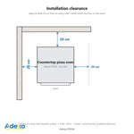 Commercial Double Deck Pizza Oven for 12" Pizzas 2.26kW 230V - FP03A