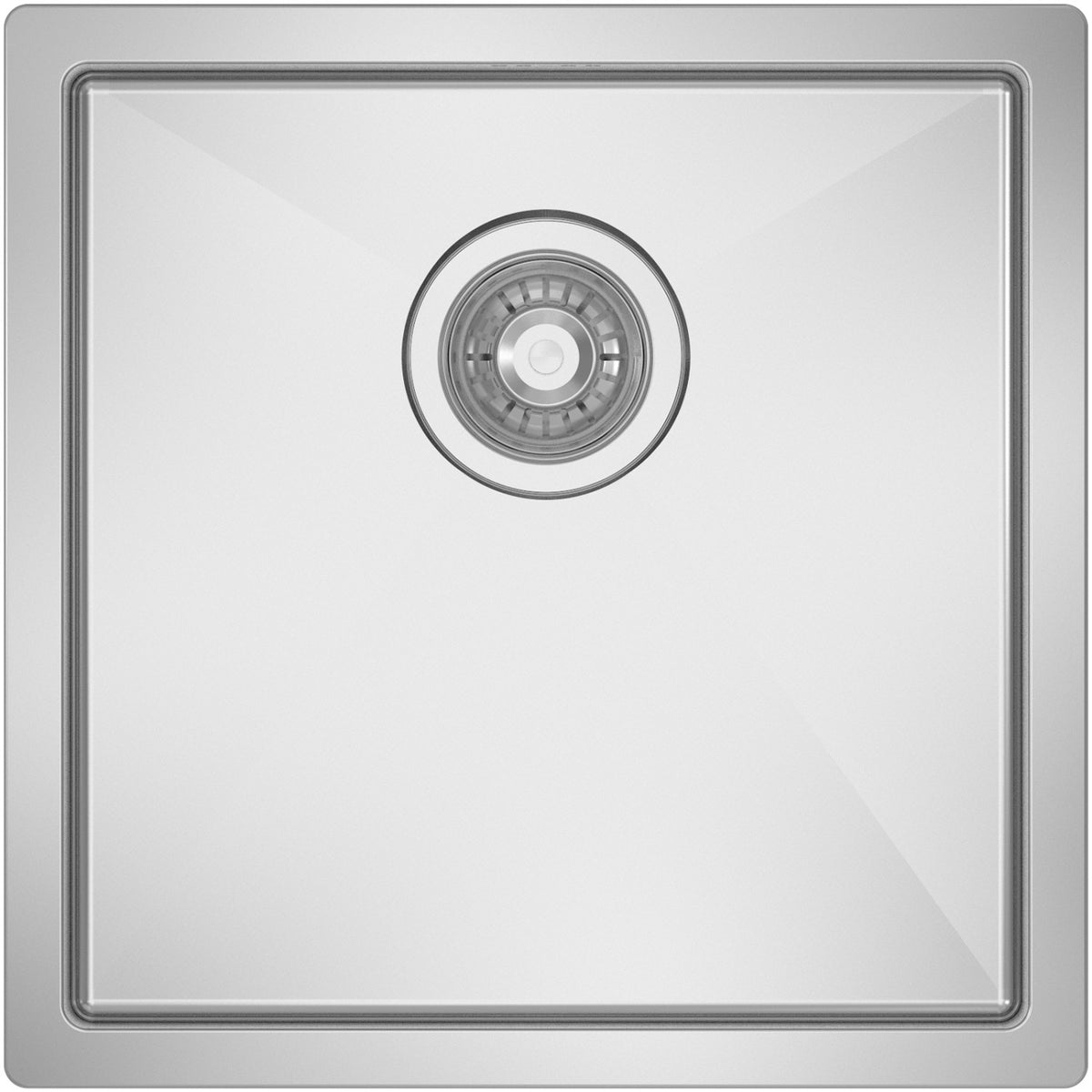Undermount Single Basin Sink Stainless Steel 530x400x200mm - CHMS5845