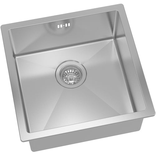 Undermount Single Basin Sink Stainless Steel 530x400x200mm - CHMS5845