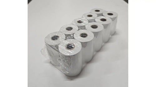 57x40mm BPA Free Thermal PDQ Credit Card Machine Rolls | Pack of 10 | UK