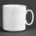Olympia Linear Mugs 220ml (12 Pack) - U088