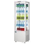 Polar C-Series Energy Efficient Curved Door Display Fridge White 235Ltr - CX575