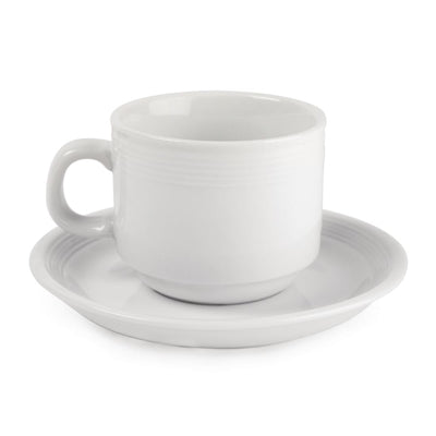 Olympia Linear Stacking Tea Cups 200ml (12 Pack) - U084