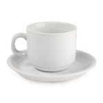 Olympia Linear Stacking Tea Cups 200ml (12 Pack) - U084