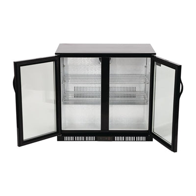 Polar G-Series Back Bar Cooler with Hinged Doors 198Ltr - GL012