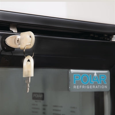 Polar G-Series Back Bar Cooler with Hinged Doors 198Ltr - GL012