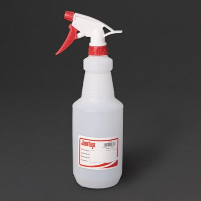 Jantex Colour-Coded Trigger Spray Bottle Red 750ml - CD815