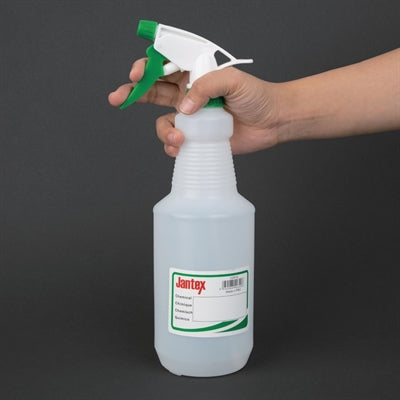 Jantex Colour-Coded Trigger Spray Bottle Green 750ml - CD818