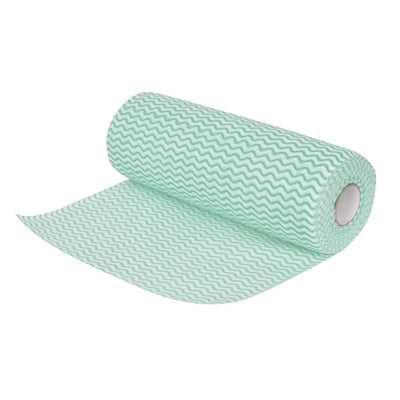 Jantex Non Woven Cloth Green (Roll of 100 Sheets) - CS807