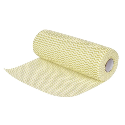Jantex Non Woven Cloth Yellow (Roll of 100 Sheets) - CS808