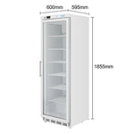 Polar C-Series Glass Door Display Freezer 365Ltr - CB921