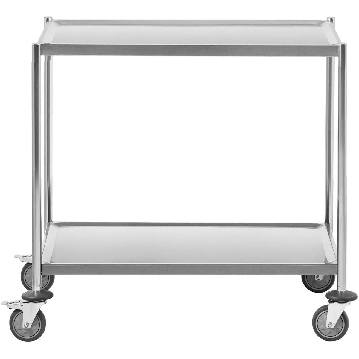 Commercial Serving/Service/Clearing Trolley Stainless steel 2 tier 805x460x770mm - 19212