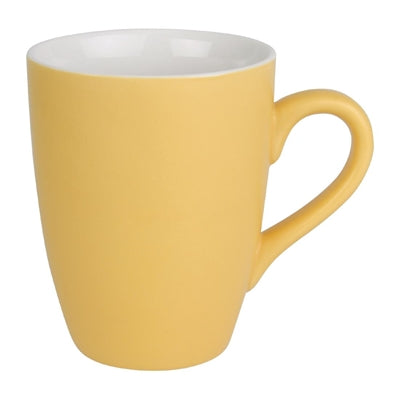 Olympia Pastel Mugs Yellow 340ml (6 Pack) - CS040