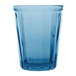 Olympia Cabot Panelled Glasses Tumblers Blue 260ml (6 Pack) - CR828