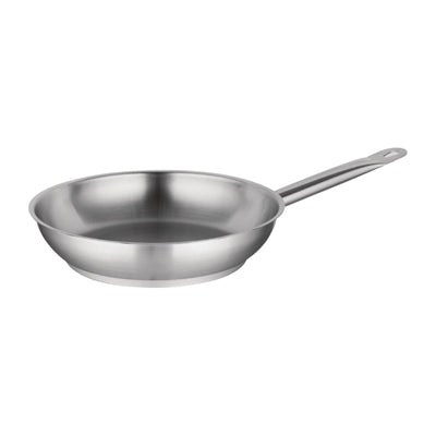 Vogue Stainless Steel Frying Pan 24cm - M925