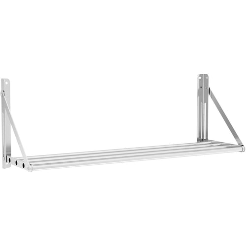Tube Style Foldable Wall Shelf Stainless Steel 600mm - 331005