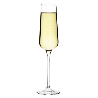 Olympia Claro One Piece Angular Champagne Flute 260ml (6 Pack) - CS467