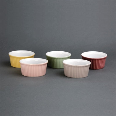 Olympia Pastel Ramekins Grey 70mm (12 Pack) - DC801