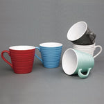 Olympia Cafe Aroma Mugs Blue 340ml (6 Pack) - DH631