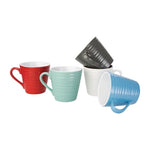 Olympia Cafe Aroma Mugs Blue 340ml (6 Pack) - DH631