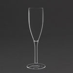 Olympia Kristallon SAN Champagne Flute Glasses 200ml (12 Pack) - JM920