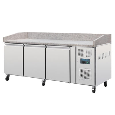 Polar U-Series Bakery Counter Fridge with Granite Top 634Ltr - UA082