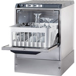 Commercial Glasswasher 800-1000 glasses/hour 350mm basket Gravity drain and Rinse Pump 13A | 3500BT - MADE IN ITALY - 3500BT