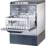 Commercial Glasswasher 1000-1200 glasses/hour 400mm basket Gravity drain & Rinse Pump 13A | 4000BT - MADE IN ITALY - 4000BT