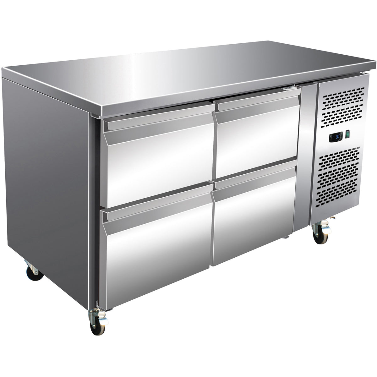 Commercial Refrigerated Counter 4 drawers Depth 700mm - 4DRG21V
