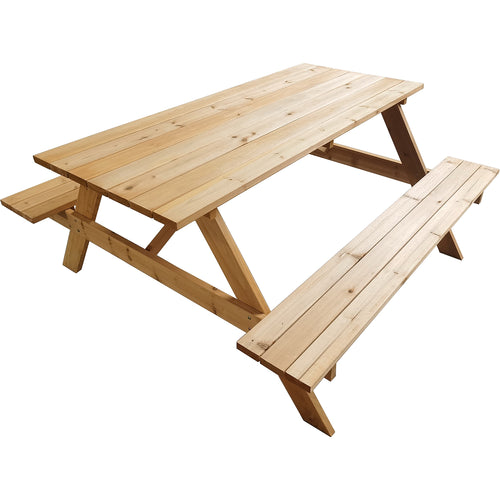 Beer Garden Table 160x160x75cm Firwood - 572006