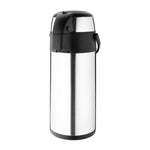 Olympia Pump Action Airpot 5Ltr — Hot Drinks Dispenser Flask with Lock & Handle