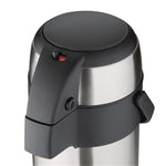 Olympia Pump Action Airpot 5Ltr — Hot Drinks Dispenser Flask with Lock & Handle